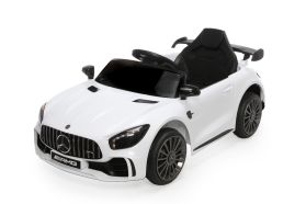 12V Gelicenseerde Mercedes GTR Ride On Car Wit