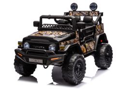 12V Gelicenseerde Zwarte Toyota FJ Cruiser Ride On Car