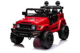 12V Gelicenseerde Rood Toyota FJ Cruiser Ride On Car